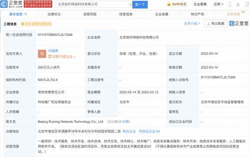 雷軍與曹津聯(lián)合成立人工智能新公司，拓展應(yīng)用軟件開發(fā)與信息系統(tǒng)集成